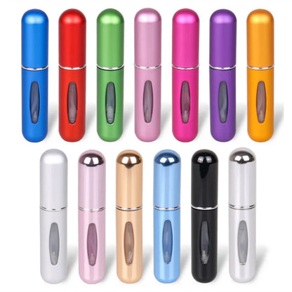 Travel-Friendly 5ml Mini Perfume Refill Bottle - Stylish Portable Spray Jar for Your Favorite Scents