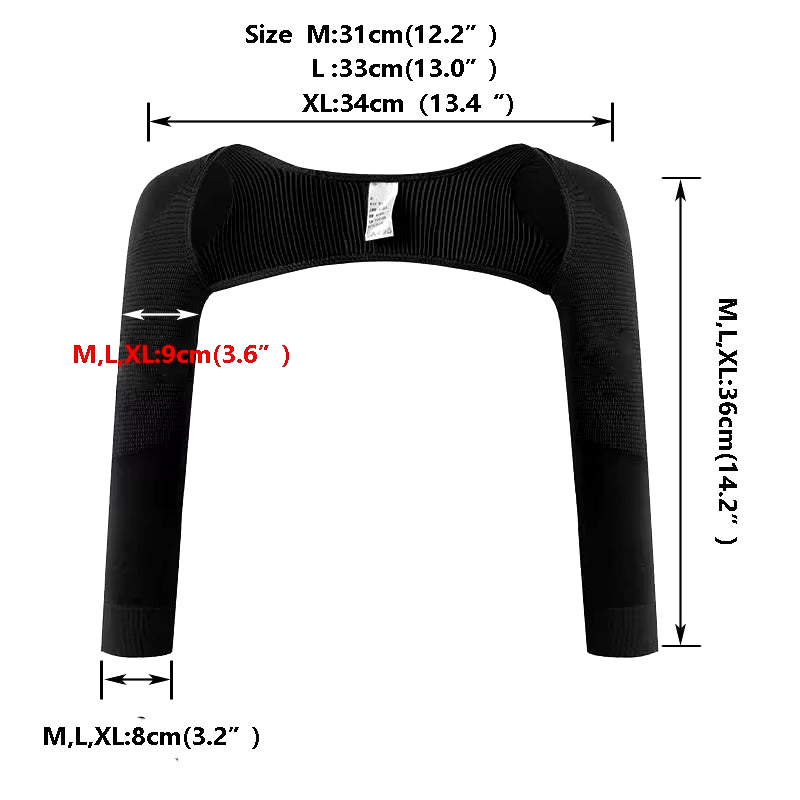 Transform Your Arms with Our Arm Slimming Back Posture Corrector - Ultimate Shaping Sleeves for Women