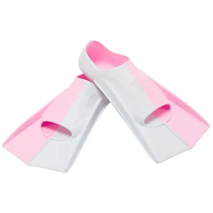 Silicone Short Swimming Fins for Men, Women, and Children - Lightweight Diving Training Footplate