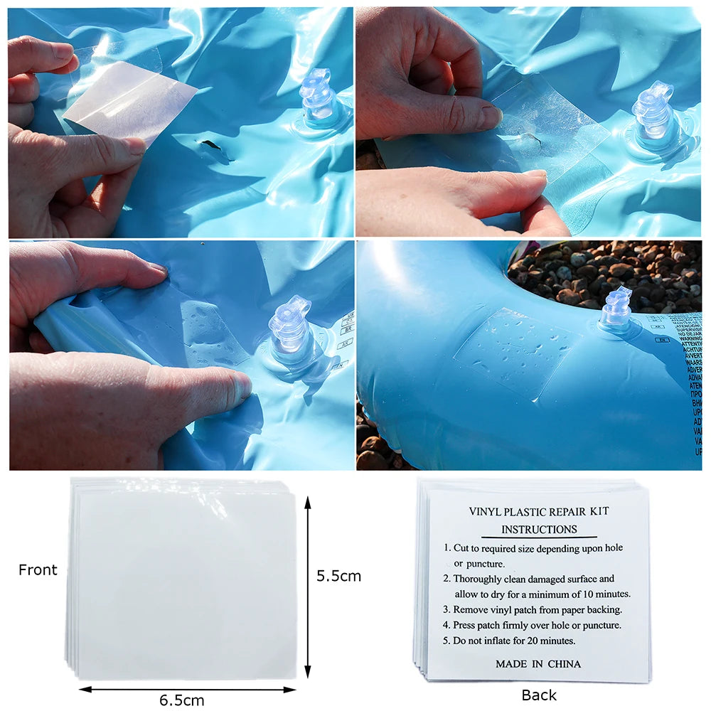 Waterproof Transparent Self-Adhesive Nylon Repair Patches for Outdoor Gear and Apparel