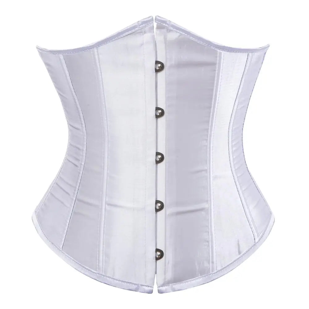 Corsé Gótico Underbust con Cordones – Entrenador de Cintura Sexy | Tallas XS–7XL