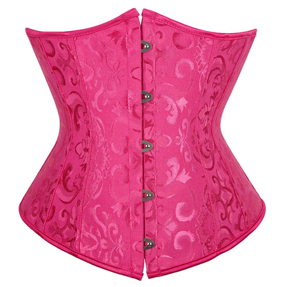 Corsé Gótico Underbust con Cordones – Entrenador de Cintura Sexy | Tallas XS–7XL