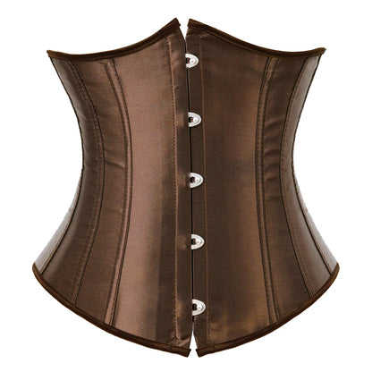 Corsé Gótico Underbust con Cordones – Entrenador de Cintura Sexy | Tallas XS–7XL