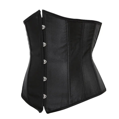 Corsé Gótico Underbust con Cordones – Entrenador de Cintura Sexy | Tallas XS–7XL