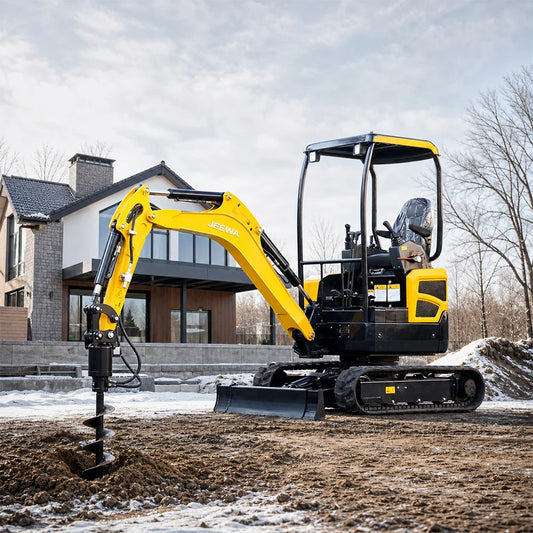 Miniexcavadora JW18U 1,8 Ton – Motor Kubota 18 CV | Hidráulica Multifuncional