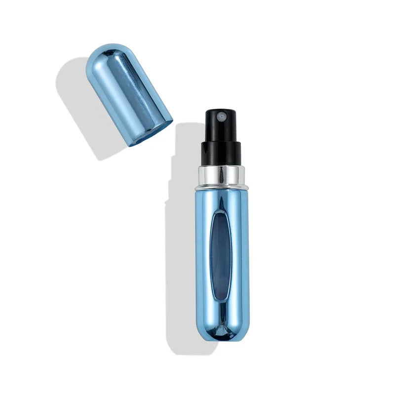 Travel-Friendly 5ml Mini Perfume Refill Bottle - Stylish Portable Spray Jar for Your Favorite Scents