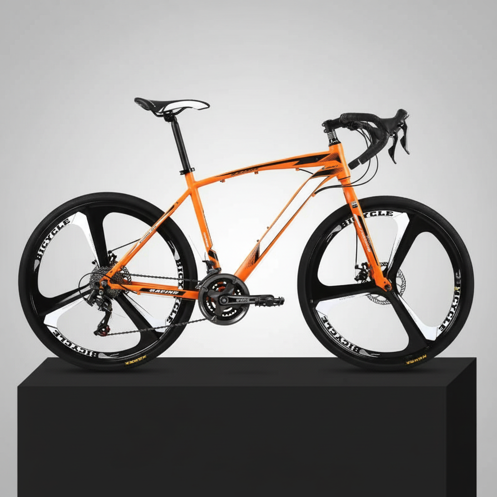 Oranges Rennrad